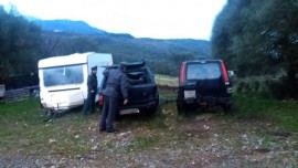 Diversi veicoli abbandonati nel Parco del Cilento scoperti dai finanzieri di Sapri
