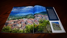 10 pagine dedicate a San Giovanni a Piro sulla piu' importante rivista italiana di turismo
