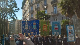 Il Comune di San Giovanni a Piro presente a Salerno alla manifestazione in ricordo della Liberazione (foto)