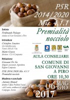 Premialita' nocciolo, incontro presso l'Aula consiliare di San Giovanni a Piro