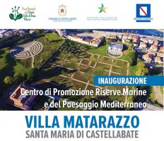 Parco del Cilento: la Sottosegretaria Maria Elena Boschi e il Presidente Vincenzo De Luca inaugurano Villa Matarazzo