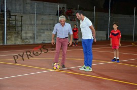 San Giovanni a Piro: inaugurato il nuovo impianto sportivo alla presenza di Emanuele Ferraro della Salernitana (FOTO E VIDEO)