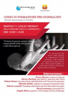 Vibonati, Giornalismo e Legalita' protagonisti, martedi' 11 luglio 