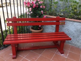 Una panchina rossa per Pierangela Gareffa, vittima di femminicidio