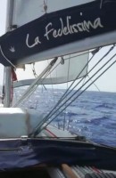 La Fedelissima bloccata a Ostia a causa delle avverse condizioni meteo