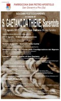 Solenni Festeggiamenti in onore di San Gaetano da Thiene, il programma
