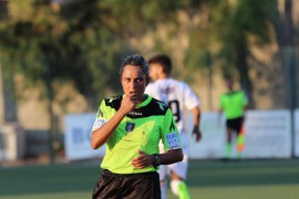 Maria Marotta chiamata a dirigere un'amichevole di una squadra di Serie A