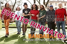 Rinviato a domenica 17 il concerto della Bandabardo' per l'allerta meteo