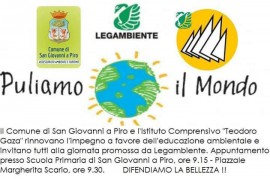 Difendiamo la bellezza! ritorna a San Giovanni a Piro, ''Puliamo il mondo''