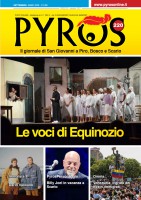 Esce domani Pyros 220: le voci di Equinozio, Dario Vassallo, Billy Joel in vacanza a Scario e la drammatica situazione venezuelana