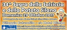 Ritorna l'attesa Sagra della salsiccia e della patata silana, giunta alla 34a edizione