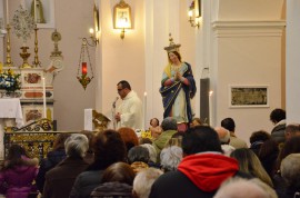 Ultimato il restauro del gruppo scultoreo dell'Immacolata, le foto prima e dopo l'intervento