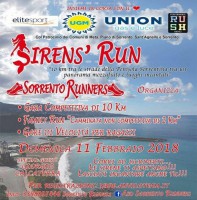 SIRENS' RUN, 10 Km tra percorsi mozzafiato e luoghi incantati nella Terra delle Sirene