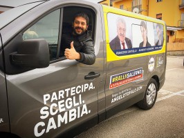 M5s Rally Salerno nel Golfo di Policastro