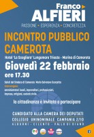 Alfieri e diversi sindaci del Cilento a Camerota per un incontro pubblico
