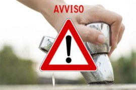 Scario, domani interruzione del servizio idrico per lavori di manutenzione