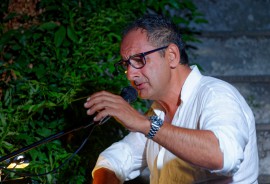 Rosate, prima edizione del Trebbo poetico dedicato a Giacomo Leopardi. Voce narrante Alessandro Sorrentino