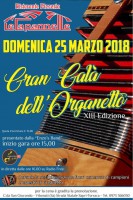 Domenica delle Palme con il tredicesimo Gran Gala' dell'Organetto