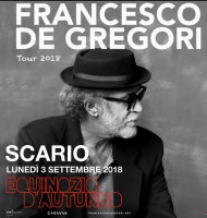 Francesco De Gregori, Luca Barbarossa e Luca Carboni a Scario, Bosco e San Giovanni a Piro. Presentato il programma dell'Itinerario Mediterraneo 2018 e di Equinozio d'Autunno