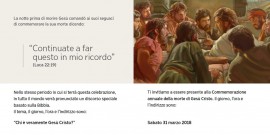 I Testimoni di Geova della provincia di Salerno ricordano la Morte di Gesu'