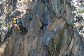 Mingardina chiusa al traffico fino al 18 aprile per consentire il lavoro ai rocciatori