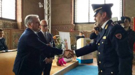 Piacenza: alla 166esima Festa della Polizia Encomio per l'Ispettore Gianpiero Sorrentino di San Giovanni a Piro