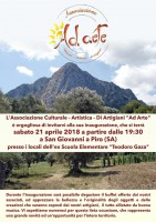 Inaugurazione dell'Associazione ''Ad Arte''