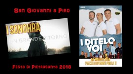 I Ditelo Voi e I Sonohra alla Festa di Pietrasanta 2018