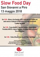 Cibo sano, trekking e cultura: San Giovanni a Piro ospita l'evento Slow Food Day