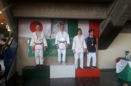 Emozionante primo posto a Reggio Emilia per Federico Cetrangolo: conquistato il titolo di Campione Italiano di Judo categoria Cadetti 55Kg
