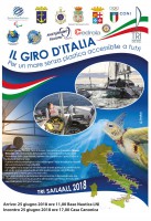 Giro d'Italia in solitaria in barca a vela, Marco Rossato arriva a Scario