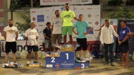 Giorgio Mario Nigro trionfa per il terzo anno consecutivo alla Corriroccadaspide. La giovanissima Erica Sorrentino vince tra le donne e fa il record del percorso