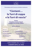 L'Associazione Oltre il Castello presenta la prima edizione del Concorso Artistico Letterario ''CUNTAMI...'' - Premio Brig. Carmine Tripodi