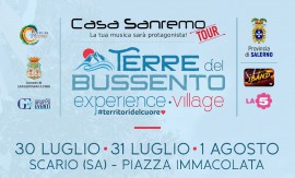Terre del Bussento Experience: a Scario due giorni in compagnia di Casa Sanremo Tour e del nuovo talent ''iBand''