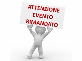 Avviso: Festival d'Arte Sartoriale rinviato causa condizioni meteo avverse