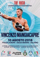 Boxe, esordio da professionista per Vincenzo Mangiacapre il 10 agosto ad Ascea Marina