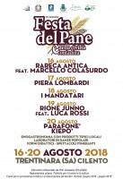 Il 16 agosto al via la 14a edizione della Festa del Pane a Trentinara 