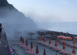 Camerota, frana Mingardo. Scarpitta: Prevenzione importante, per fortuna zona era interdetta