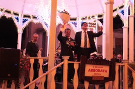 In piazza Umberto I a Sicili il tradizionale concerto della banda musicale di Gioia del Colle