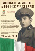 Medaglia al Merito al 104enne Felice Magliano di San Giovanni a Piro