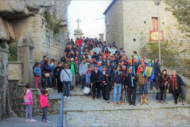 La Comunita' di San Giovanni a Piro a piedi al Santuario della Madonna del Sacro Monte (FOTO)