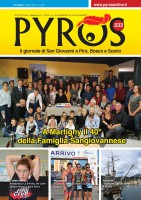 Pyros 233 in edicola: 40esimo Famiglia sangiovannese, intervista ad Annachiara La Penna e poi Scario con le finali Triathlon e i ''pirati dei Caraibi''
