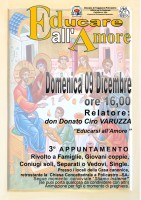 Educare all'amore, terzo appuntamento a Policastro Bussentino