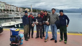 Gianluigi Tedesco conquista la prima edizione del Fishing Christmas. Natale a Scario per l'associazione Battiti di Pesca