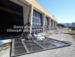 Danni causati dal maltempo, la Piscina di Torraca costretta a chiudere la stagione sportiva in anticipo