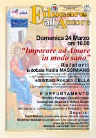 ''Imparare ad amare in modo sano'', a Policastro l'evento organizzato dalla Pastorale Familiare e Vita e dal Centro Antiviolenza IRIS di Sapri