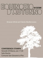 A San Giovanni a Piro la conferenza stampa della 14esima edizione di Equinozio d'Autunno