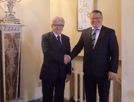 Celle di Bulgheria, incontro ufficiale a Roma tra il sindaco Marotta e il neo ambasciatore di Bulgaria