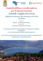 Ospitalita' diffusa extralberghiera, un corso gratuito a San Giovanni a Piro