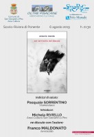Antonio Monda a Scario, questa sera ore 21 e 30